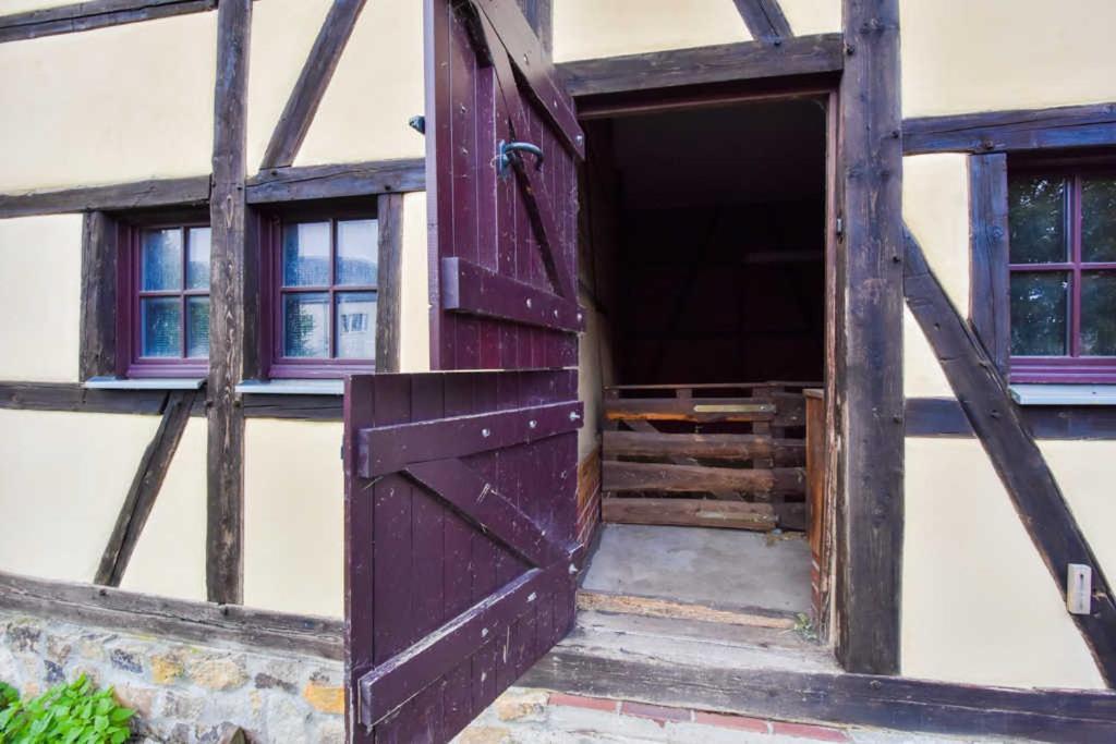 Lavendelhof Die Idyllische Landpension Crimmitschau Dış mekan fotoğraf
